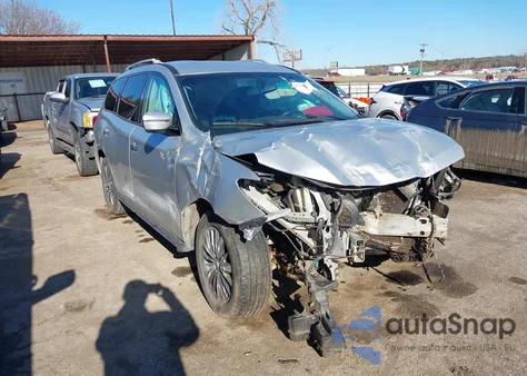 2017 Nissan Pathfinder Sv из США, поврежденный, VIN 5N1DR2MM1HC637954